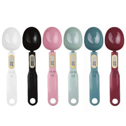 500g/0.1g Portable LCD Digital Kitchen Scale Mini Pets Food Measuring Spoon Gram Electronic Spoon Weight Volumn Food Scale