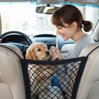Filet chien voiture 
