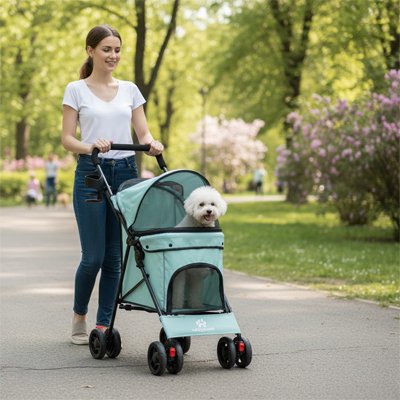 Poussette pour chien 